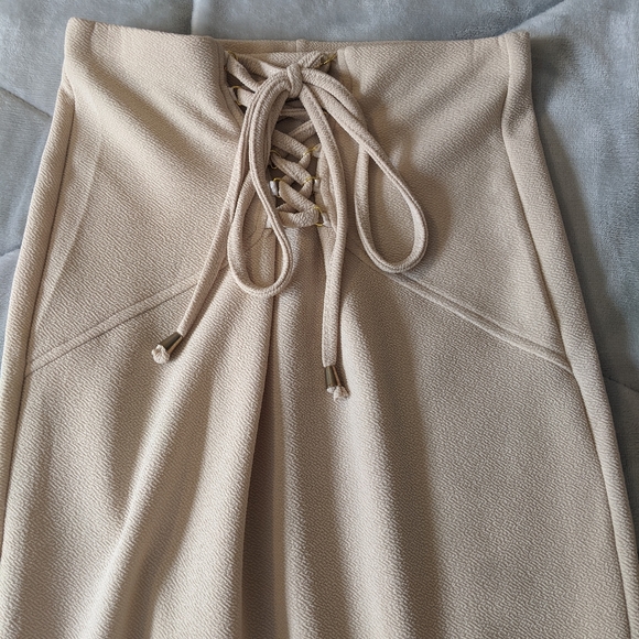 Cream Midi Skirt - Picture 3 of 8